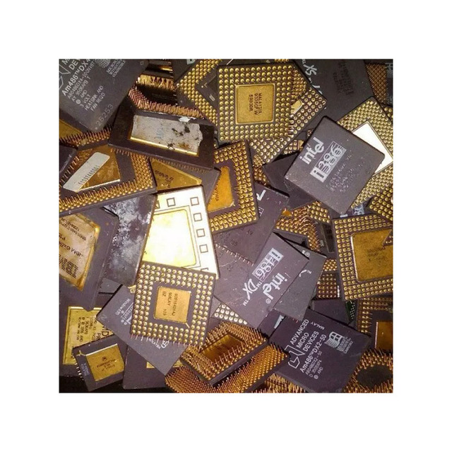 Ceramic cpu scrap for gold recovery and scrap motherboards