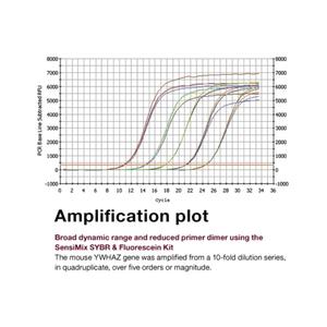 Meridian Bioscience SensiMix SYBR et Fluorescéine Kit 500 Réactions Chromatographe Produit - Product Image 1