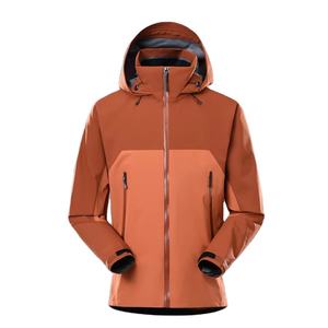 OEM al por mayor en blanco a prueba de agua chaqueta cortavientos abrigo personalizado hombres Zip up invierno al aire libre chaqueta cortavientos impermeable - Product Image 4