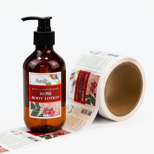 Tem nhãn dán sinh học thân thiện với môi trường, tùy chỉnh, ép nổi bóng mờ, chống thấm nước, ép kim vàng dùng cho mỹ phẩm - Product Image 5