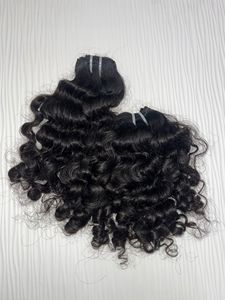 100% Extensions de cheveux indiens bruts Style de vague naturelle Paquets ondulés et bouclés profonds directement du fournisseur indien - Product Image 2