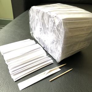 Bulk Cheap Professional Stick Disposable <b>Toothpick</b> Bamboo <b>Toothpicks</b> with Paper/Plastic Wrapped individually - Product Image 3