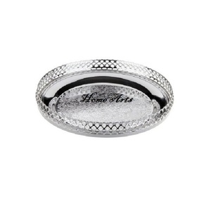 Advantageous Design Food Serving Tray Premium Quality Stainless Steel <b>Chocolates</b> Dates Tray For Home Hotel Use - Product Image 6