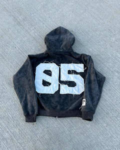 Sweat-shirts grecs à capuche TTUPO élégants pour hommes et femmes, sweats décontractés vintage lavés avec capuche, confortables et durables - Product Image 4