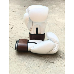 Venta caliente precio barato personalizado PU guantes de boxeo de cuero para el entrenamiento hecho por Pakistán - Product Image 3