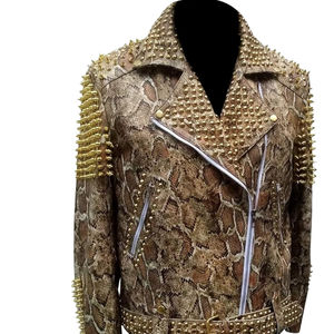 <b>Men</b> Moto Inspired Leather <b>Jacket</b> Premium Quality Stylish Comfortable Fashionable <b>Biker</b> Vintage Streetwear - Product Image 4