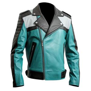 Blouson aviateur en cuir camouflage personnalisé de haute qualité pour hommes Logo avant Respirant Séchage rapide Vente en gros - Product Image 1