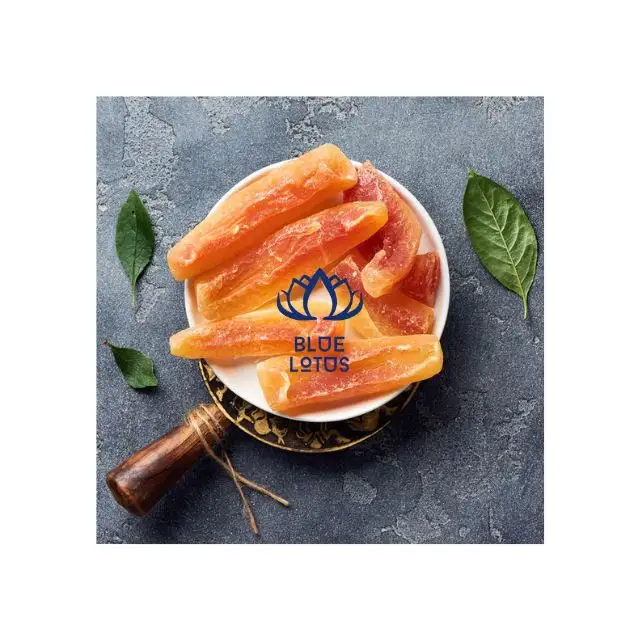 Produk pepaya lembut kering Harga terbaik buah buah kering buah segar di Ike NAM dari peternakan teratai biru Ike NAM