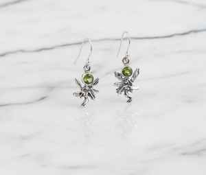 Pendientes Colgantes de Peridoto, Plata de Ley 925 Oxidada, Joyería Linda, Piedra de Nacimiento de Agosto, Regalo para Aniversario - Product Image 6