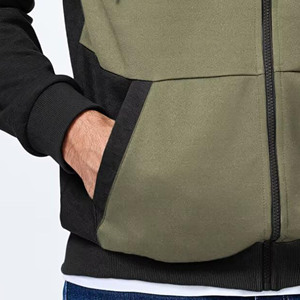 Vintage Acid Wash Distressed Patch Broderie Zip up Sweats à capuche pour hommes Logo personnalisé 450 Gsm Heavy Weight French Terry Hoodies - Product Image 4
