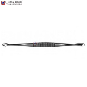 VOLKMANN 17cm 6,4 \ "Curetas afiladas dobles manuales 6x6mm Cureta de cuchara de hueso Instrumentos médicos ortopédicos dentales - Product Image 3