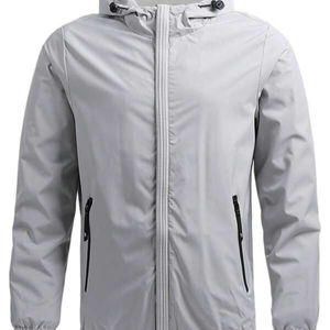 Chaqueta Cortavientos Ligera para Hombre, Ropa de Invierno Resistente al Agua - Product Image 1