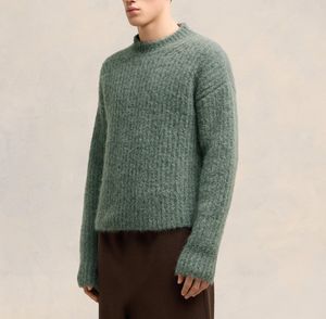 Suéter Unisex de Mohair de Alta Calidad, Diseño Jacquard Antiarrugas, Jersey - Product Image 2