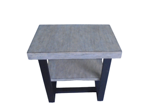 Silla Premium, mesa auxiliar para sofá, diseño Redondo, madera PB, mesita de noche moderna antigua para sala de estar y dormitorio - Product Image 2