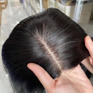 Perruque en soie brute 100% naturelle — doreen, cheveux vierges japonaises, à base de qualité supérieure, pour femmes - Product Image 1