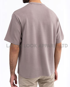 Camiseta en blanco de alta calidad Liso 100% algodón para serigrafía o Jersey en blanco Hombres Casual - Product Image 2