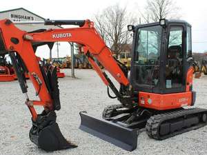 Excavadora multiusos Kubota 2020 de 3 toneladas para trabajos de construcción disponibles - Product Image 3
