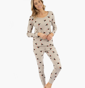 Vêtements de nuit pour femmes, pyjamas personnalisés <span class=keywords><strong>à</strong></span> motifs imprimés, vêtements de nuit pour femmes, vêtements de maison, ensembles de pyjamas assortis en coton pour la famille - Product Image 4