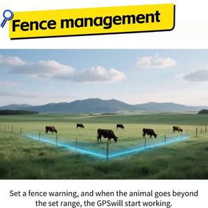 גשש בעלי חיים ערני אודיו 4 גרם בקר בקר פרה צווארון חיה גפ, גשש פרות חלב פרה - Product Image 5