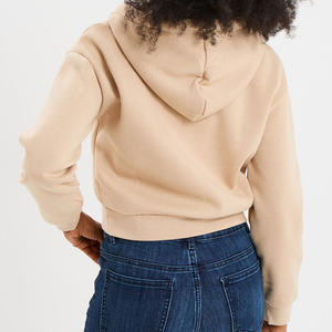 Sudadera Moderna de Invierno para Mujer con Capucha Ajustable, Forro Polar, Corte Holgado, Diseño Minimalista, para Estilo Casual Urbano y Looks de Fin de Semana - Product Image 3