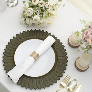 Assiettes de luxe pour fêtes de mariage et décoration de table à la maison avec des matériaux de qualité supérieure - Product Image 2
