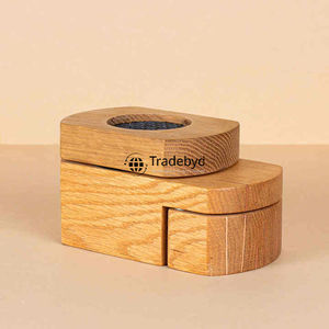Quemador de Incienso Árabe Bakhoor de Madera Rústica Hecho a Mano por Tradebyd, Difusor de Incienso para Decoración Tradicional del Hogar - Product Image 2