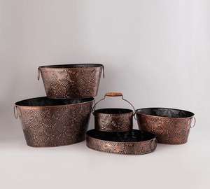 Seau à glace en métal de qualité supérieure pour les fêtes, les bars et l'usage domestique, design isolé durable pour refroidir les boissons et stocker la glace - Product Image 6