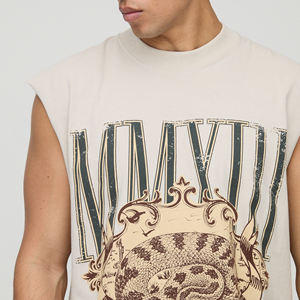 Vêtements personnalisés pour hommes, taux de gros, service professionnel OEM, haut confortable, portable, de qualité, dernier style, débardeur pour hommes - Product Image 4