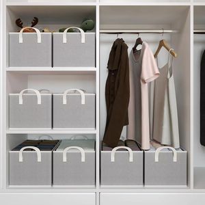 Sac de rangement pliable moderne du Vietnam-Tissu non tissé haute capacité pour couettes et couvertures de garde-robe - Product Image 1