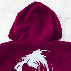 Hot Selling New Arrival Best Quality Men's Winter Sherpa Fleece Hoodies 100% Cotton Zipper Embroidered Custom Printed Breathable - Product Image 6