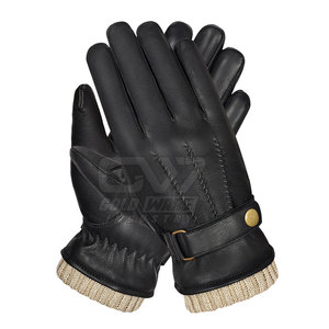 New Arrival Best Selling Leather <b>Gloves</b> Casual Wear Leather <b>Gloves</b> Winter Warm Leather <b>Gloves</b> - Product Image 4