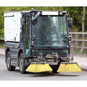 เครื่องกวาดถนนไฟฟ้าแบบอัตโนมัติพร้อมเครื่องยนต์สำหรับทำความสะอาดถนนและพื้นทนทาน - Product Image 5