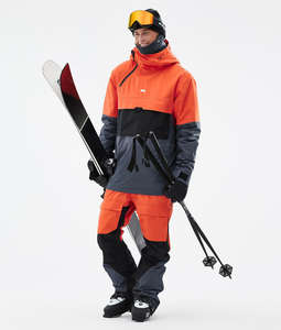 Chaqueta de esquí impermeable para cobertura completa Snowboard a prueba de viento impermeable cálido invierno al aire libre equipo tecnología transpirable - Product Image 4