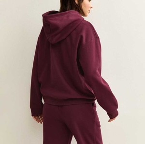 Chándales Deportivos Transpirables con Capucha, Casuales, Lisos, de Nailon y Algodón Grueso para Mujeres Adultas - Product Image 4