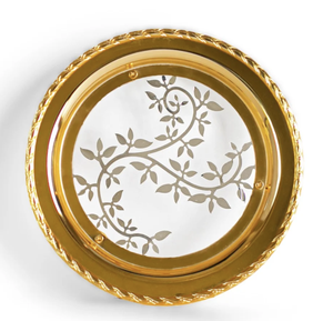 Modern Handcrafted Middle East High Quality Polished Round Serving Tray For Food, Drinks & Dates Serving Dish & Trays Wholesale - Product Image 5