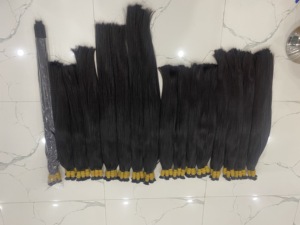 ผมเวียดนามแท้แบบตรงธรรมชาติ ไม่ผ่านกระบวนการ  แบบเป็นมัด - Product Image 3