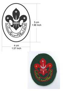 Patchs brodés à repasser en sergé haute densité Logo écologique personnalisé pour vêtements - Product Image 2