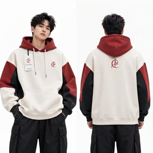 Tela transpirable que proporciona máxima comodidad durante el viaje y la actividad. Sudadera con capucha extragrande para hombre, diseñada con materiales ligeros. - Product Image 6
