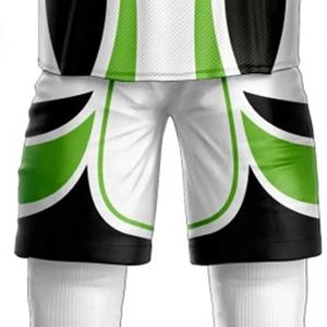 Qualité supérieure Réversible 100% Polyester Maillot de sport unisexe Sublimation personnalisée Vêtements de hockey sur glace personnalisés - Product Image 5