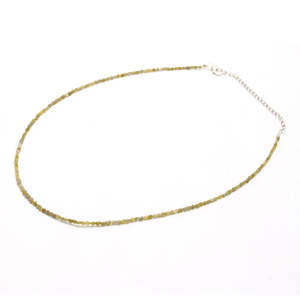 Collar de Diamantes Naturales Sin Cortar de 2.5-4 mm, Crudos, de 16 Pulgadas - Product Image 2