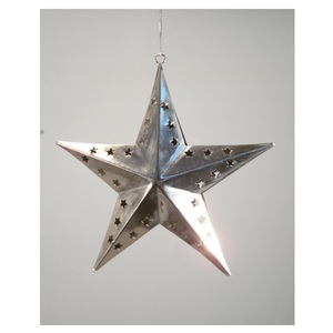 Brown Color Metal <b>Hanging</b> <b>Star</b> Ornaments For Home Christmas X Mas Tree Decorative <b>Hanging</b> Ornaments - Product Image 2
