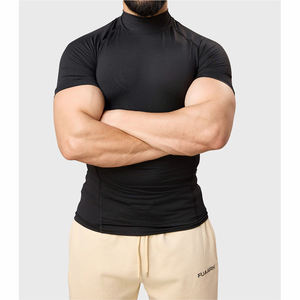 Camiseta de Compresión Premium para Hombre, Camiseta de Protección contra Rozaduras para Entrenamiento de BJJ, Camisetas de Gimnasio, Camiseta de Compresión de Alta Calidad para MMA - Product Image 1