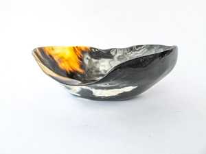 Juego de cuencos para servir cuerno natural hechos a mano altamente pulidos de alta calidad de marca para hoteles y restaurantes de La India. - Product Image 6