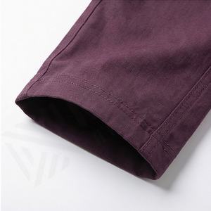 Pantalon pour homme, décontracté, travail, imperméable, imprimé, uni, tricoté, poche centrale, décontracté chic, adoucissant, couleur personnalisée, nouveau - Product Image 6