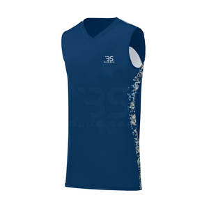 Maillot de basket-ball personnalisé pour hommes vêtements de sport respirants maillot de basket-ball d'entraînement des jeunes du collège couleur - Product Image 1