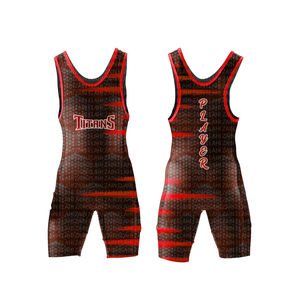 DISEÑO OEM SUBLIMADO 2025 WRESTLING SINGLET UNISEX CUSTOM WRESTLING SINGLETS GYM SPORTS ODM - Product Image 6