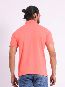 Premium Mercerised 100% Coton Hommes T-Shirt Élégant Confortable Porter Tous Les Jours Vente Chaude pour Polo Neck Demi Manches Design - Product Image 6