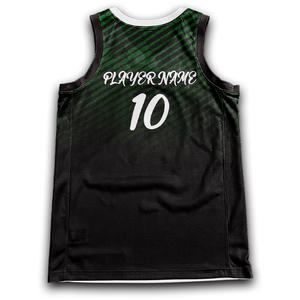 Short en maille de polyester réversible personnalisé en jersey à col en V ensemble de vêtements de basket-ball pour clubs universitaires et respirants à séchage rapide - Product Image 3