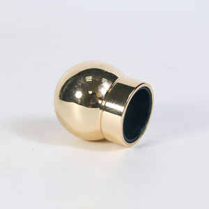 Cappuccio profumo a forma di palla d'oro in lega di zinco e alluminio per profumare confezioni di profumo Premium - Product Image 1