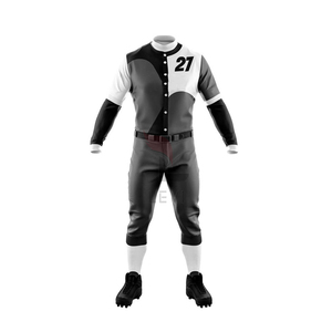 Customizable OEM Sports Uniform Set Breathable Digital Print Anti-Bacterial Spandex/Cotton Jersey Pants <b>Baseball</b> Personalized - Product Image 2